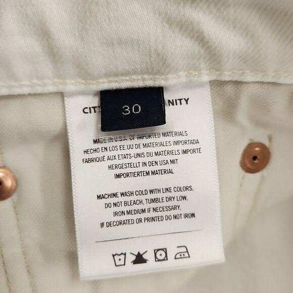 Citizens of Humanity White Jeans 30 x 26 - Picture 6 of 11